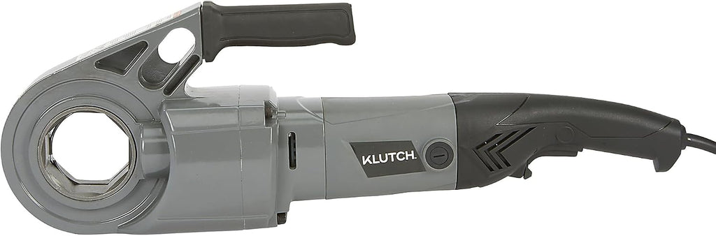 Klutch 2in. Electric Pipe Threader, Portable, 28 RPM, 10 Amps, Includes 6 Dies