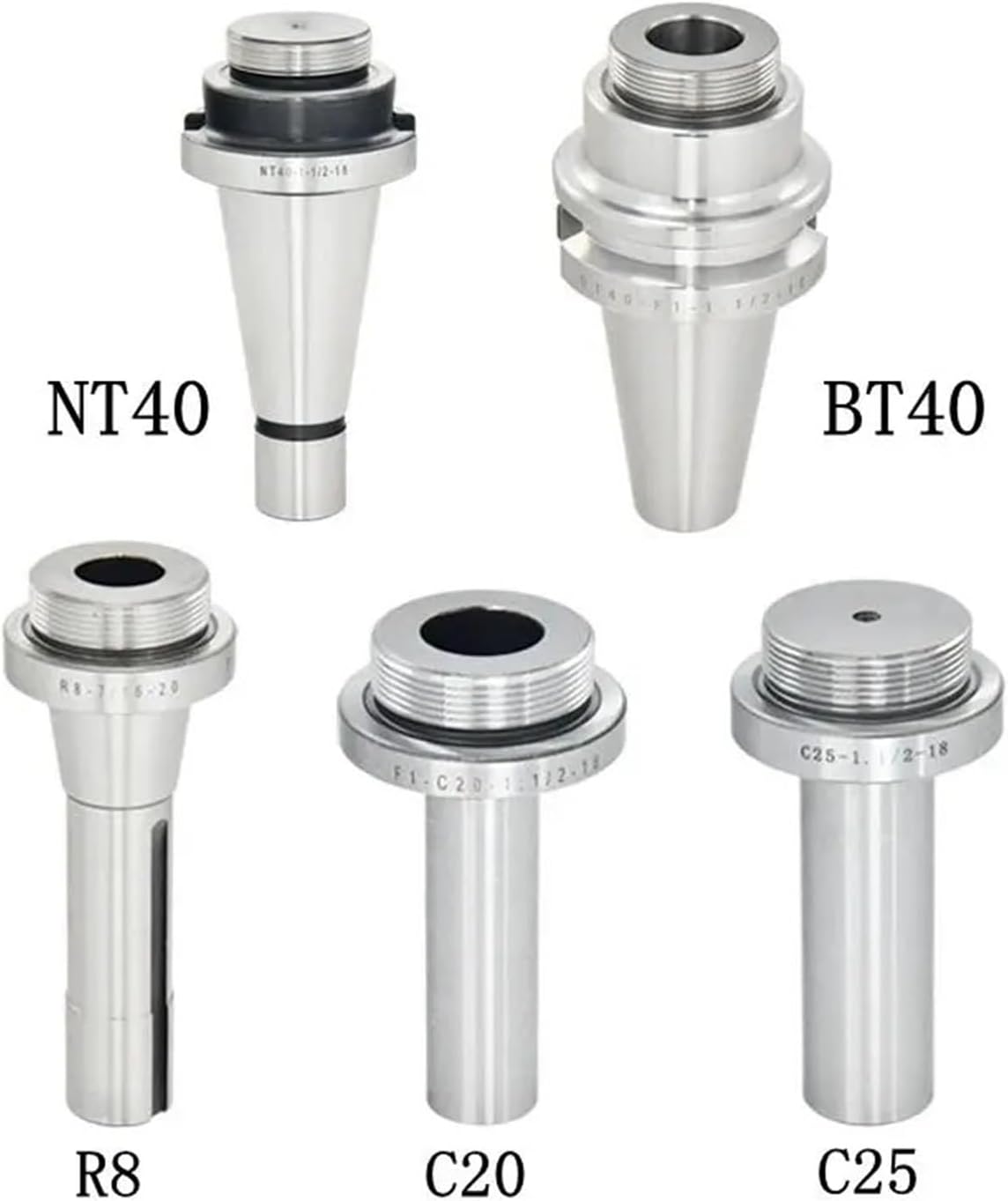 BT30 BT40 NT30 NT40 R8 MT MT2 MT3 MT4 C20 C25 F1 Boring for 2 3 4 Inch F1 Boring Head Milling Boring bar(BT40 F1)
