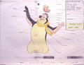 Pebble and the Penguin 1992, Original - Don Bluth Studios - Animation Cel Color Key Drawing