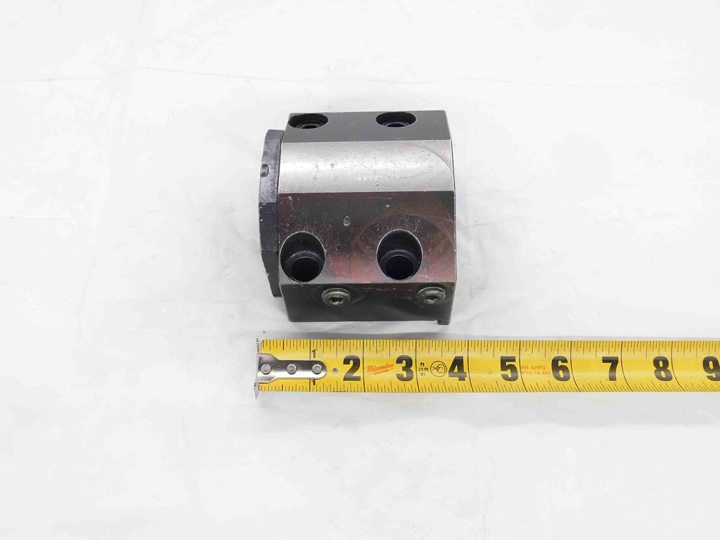 TRUDEX 1 1/2 ID Boring BAR Lathe Tool Holder Block 45mm X 80mm Bolt Hole Pattern - DM1739AJ5