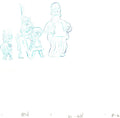 Simpsons Original Production Animation Production Cel Drawing Fox 072