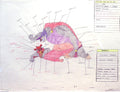 Pebble and the Penguin 1992, Original - Don Bluth Studios - Animation Cel Color Key Drawing