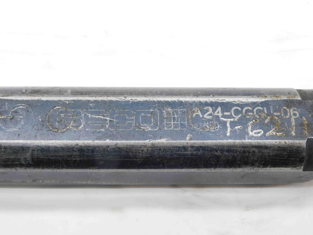 SECO 1 1/2 Dia A24-CGGL-06 COOLANT INDEXABLE Boring BAR LC..1606.. Inserts 1.5 - NS3975BU5