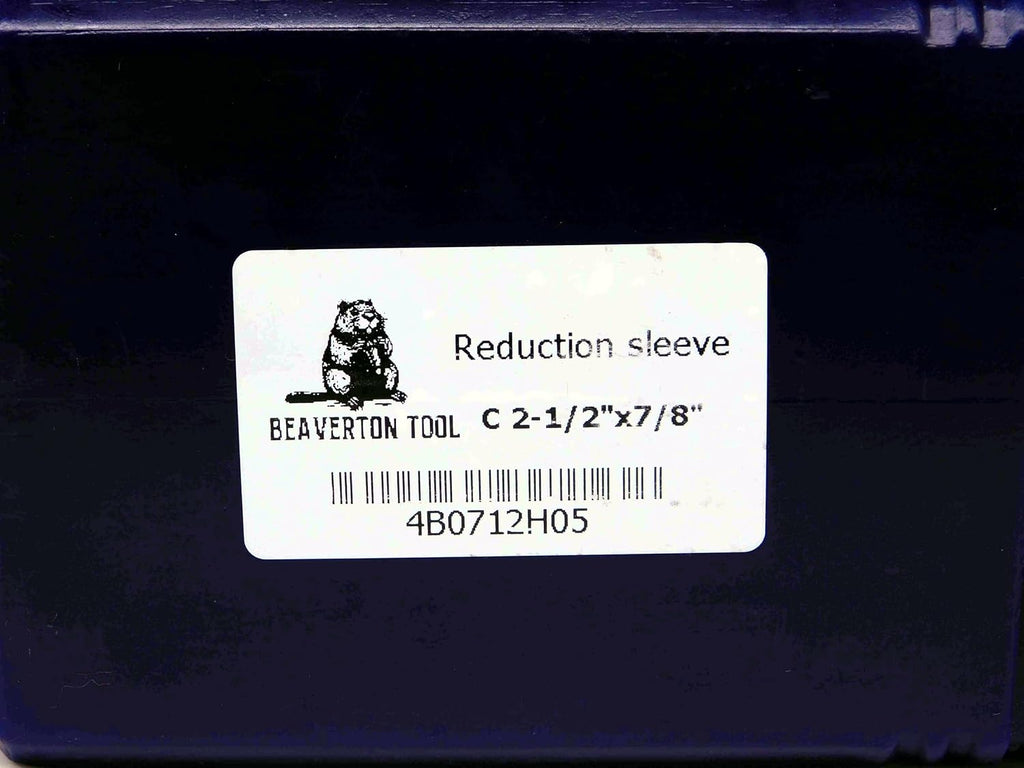 New 7/8 ID X 2 1/2 OD Lathe Boring BAR Bushing Reducer Sleeve .875 2.5 Style C - BR6162MJTB