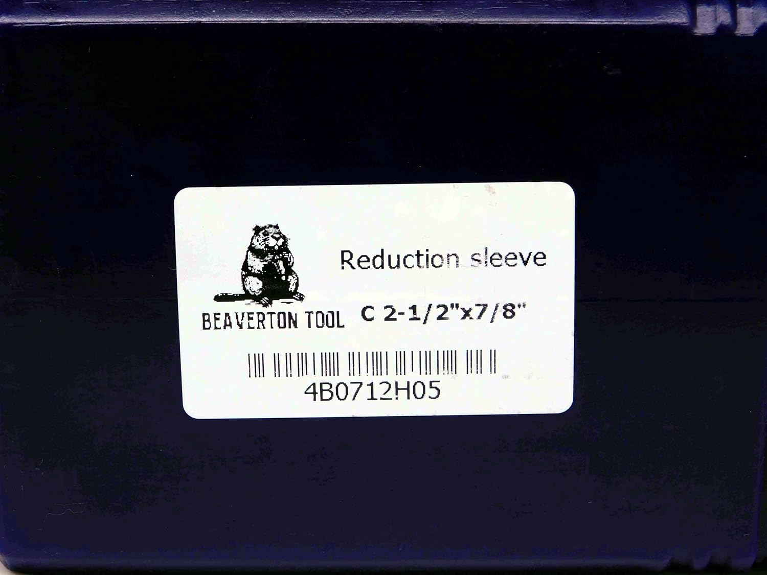 New 7/8 ID X 2 1/2 OD Lathe Boring BAR Bushing Reducer Sleeve .875 2.5 Style C - BR6162MJTB
