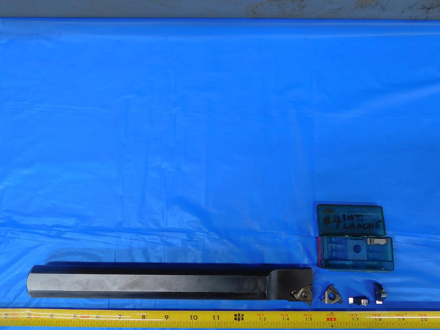 VARDEX AVR150-5 L.H. Steel Boring BAR 1 1/2 Shank W/ 4 5IL 4ACME Inserts VK2 - MB8525AZ2