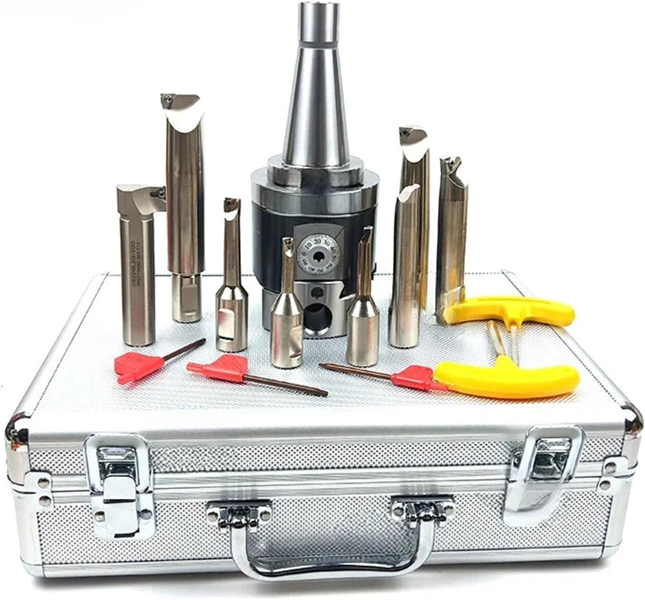 Boring-Tool-Suit NBH2084 fine Boring Head NT40 Tool Handle + 8pcs 20mm Boring Bar Boring rang 8-280mm Tool Set