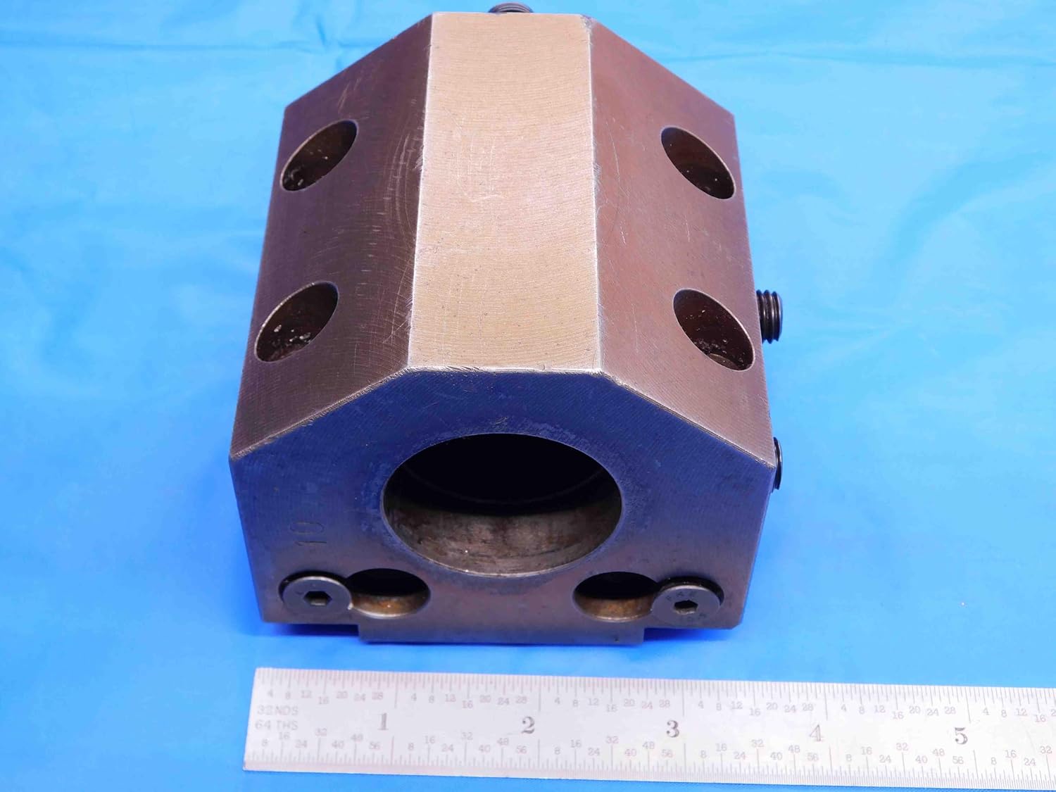 1 1/2 I.D. Boring BAR Bolt ON Tool Block Holder 40 X 67 mm Bolt Hole Pattern - AB0995BP2