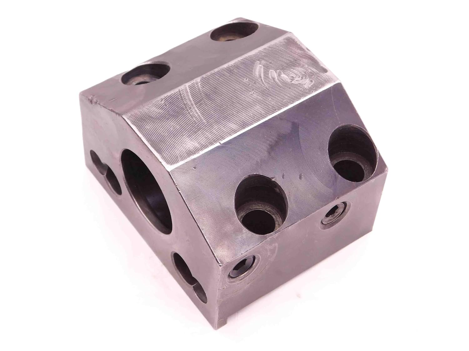 1 1/2 ID Boring BAR Lathe Turret Tool Holder Block 45mm X 80mm Bolt Hole Pattern - BR10355BW5