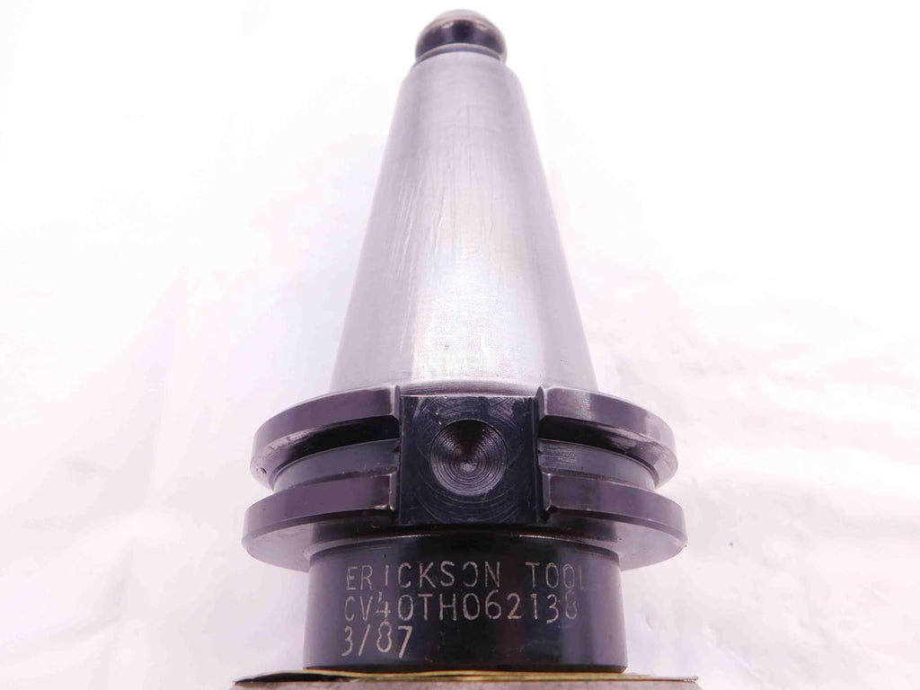 Erickson CV40TH062138 Finishing Adjustable Boring Head CAT40 Holds 1/2 BAR - EA1154CE4