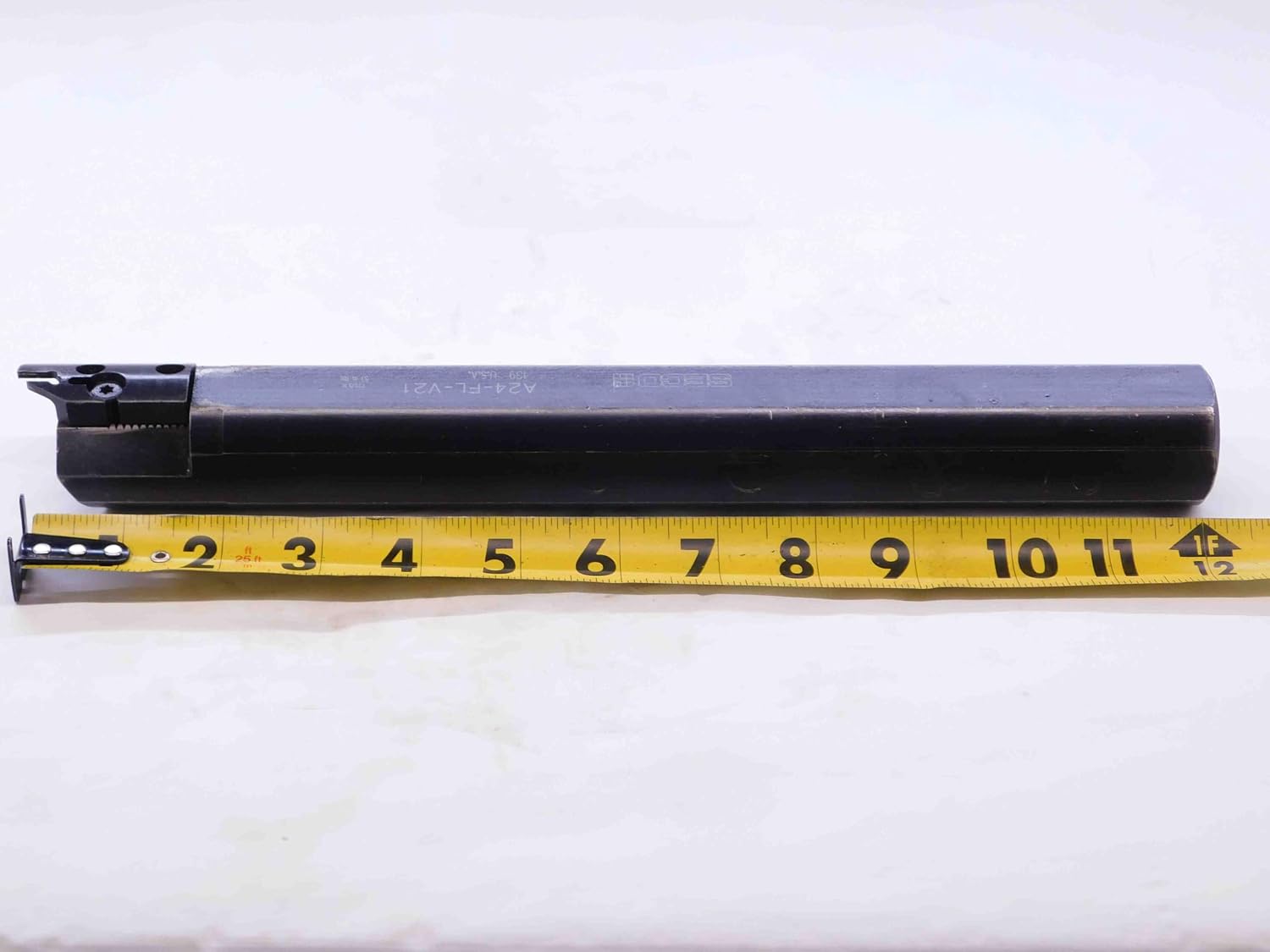 SECO 1 1/2 Shank Dia A24-FL-V21 12 1/2 OAL INDEXABLE Modular Boring BAR 1.5 - NS2850BU5