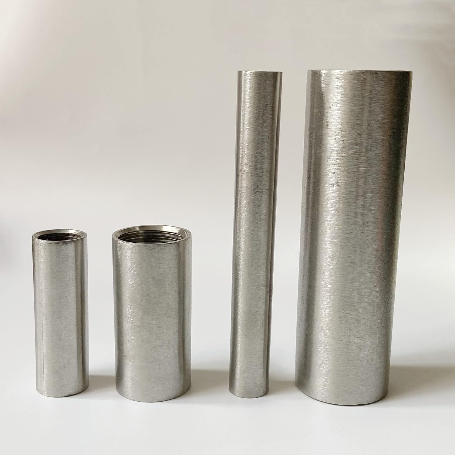 Hose Adapter,Tap Connector,1/8' 1/4' 3/8' 1/2' 3/4' 1' BSP Length 50 100 150 200 250 300mm Barrel Nipple 304 Stainless Steel Pipe Fitting Connector-300mm,1'(1,150mm)
