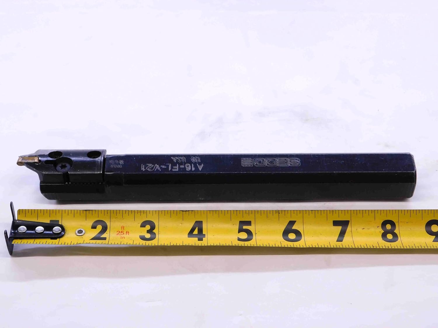SECO 1' Shank Dia A16-FL-V21 8 1/2 OAL INDEXABLE Modular Boring BAR 1.0 - NS2842BU5
