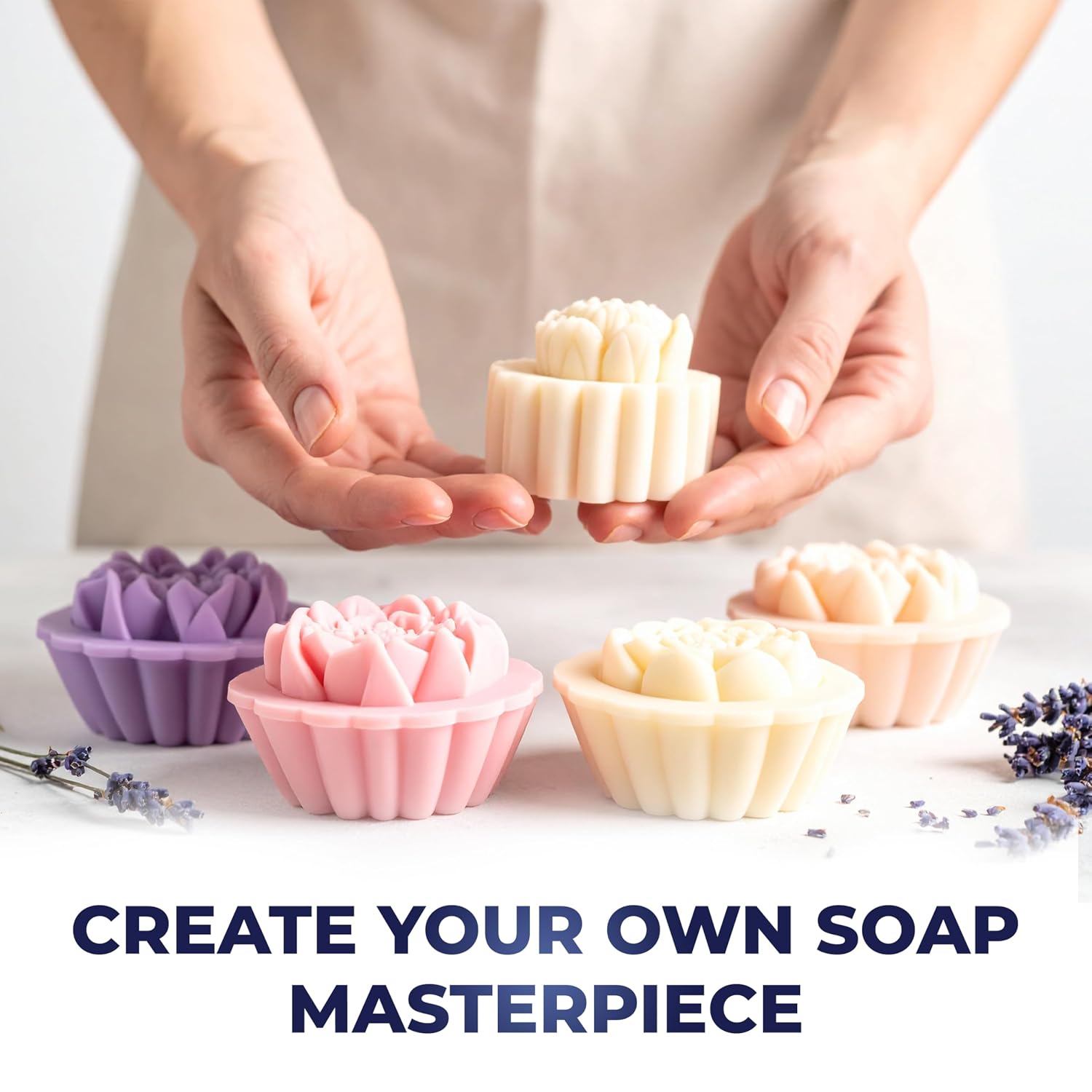 velona 25 LB - GOATS MILK Soap Base | Wholesale & Bulk | SLS/SLES free | Melt and Pour | Natural Bars For The Best Result for Soap-making