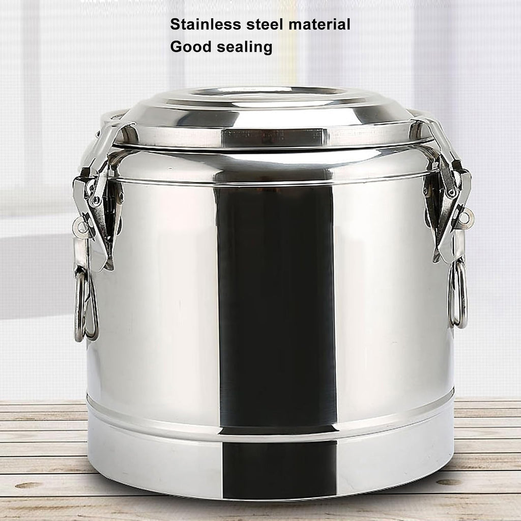 Stainless Steel Insulated Beverage Dispenser, Insulated Thermal Hot and Cold Coffee Carafe Drink Dispenser, Large Capacity, for Hot Water Tea Milk (30L)