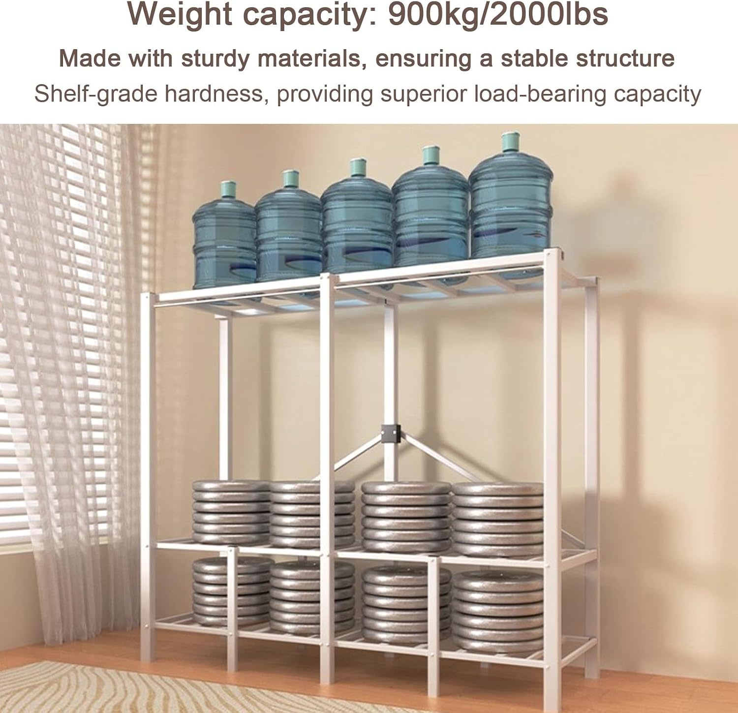 Portable Closet with Cover, Heavy-Duty Portable Wardrobe Closet, 2000lbs Weight Capacity, Foldable Garment Rack for Hanging Clothes and Coats(130cm/51in)
