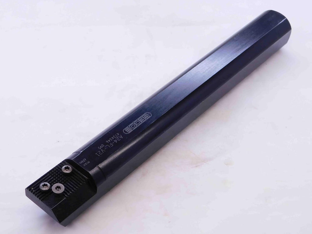 SECO 1 1/2 Shank Dia A24-FL-V21 12 1/4 OAL INDEXABLE Modular Boring BAR 1.5 - NS2849BU5