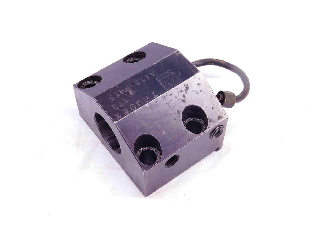 TRUDEX 1 1/2 ID Boring BAR Turret Tool Holder Block 45mm X 80mm Bolt Pattern - DM0803BY4