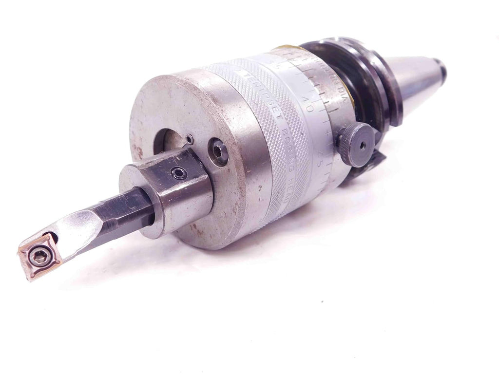 Erickson CV40TH062138 Finishing Adjustable Boring Head CAT40 Holds 1/2 BAR - EA1154CE4