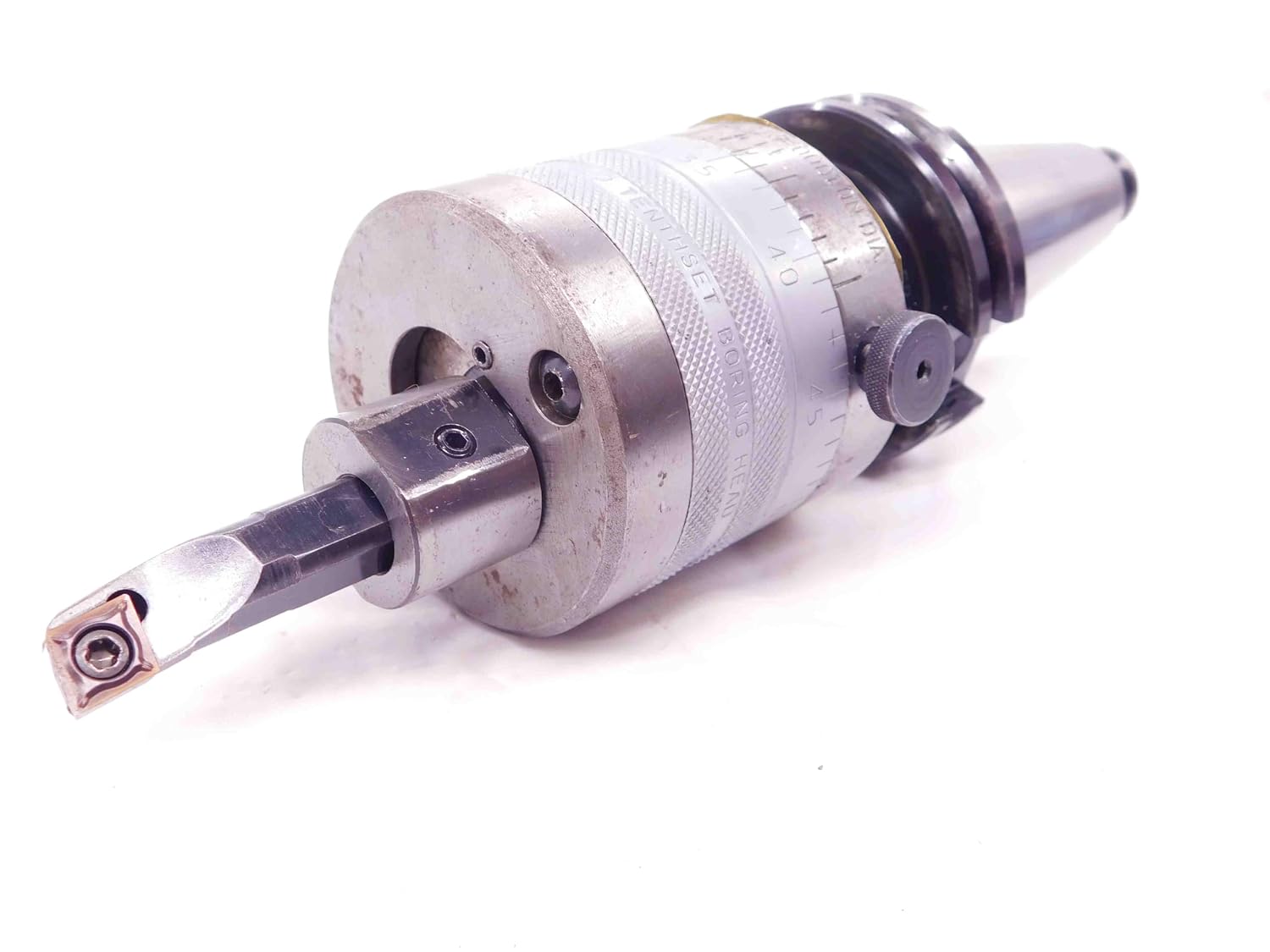 Erickson CV40TH062138 Finishing Adjustable Boring Head CAT40 Holds 1/2 BAR - EA1154CE4