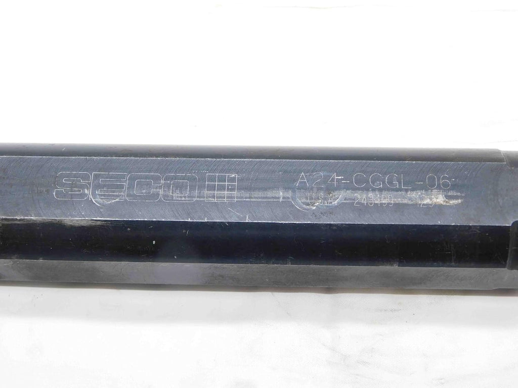 SECO 1 1/2 Dia A24-CGGL-06 COOLANT INDEXABLE Boring BAR LC..1606.. Inserts 1.5 - NS3970BU5
