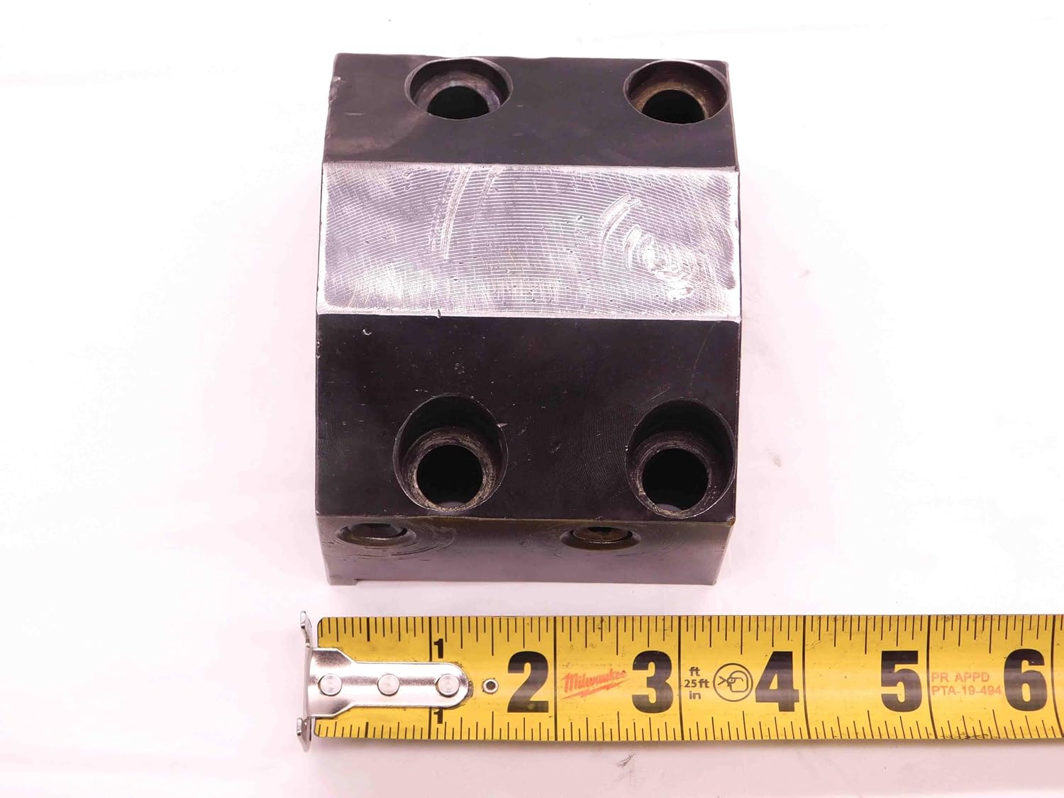 1 1/2 ID Boring BAR Lathe Turret Tool Holder Block 45mm X 80mm Bolt Hole Pattern - BR10355BW5