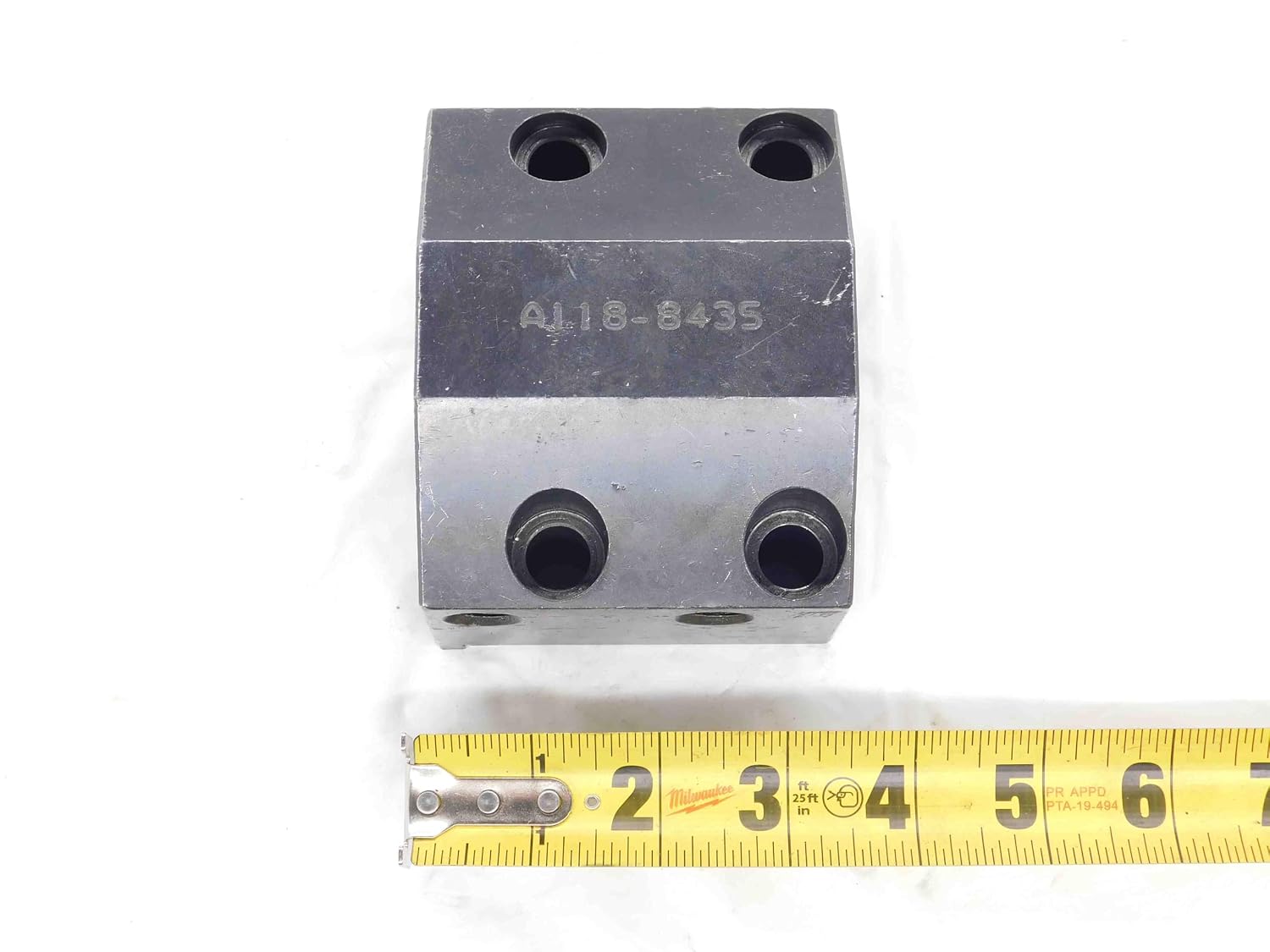 1 1/2 ID Boring BAR Turret Tool Block 45mm X 80mm Bolt Hole Pattern A118-8435 - DM1732AJ5