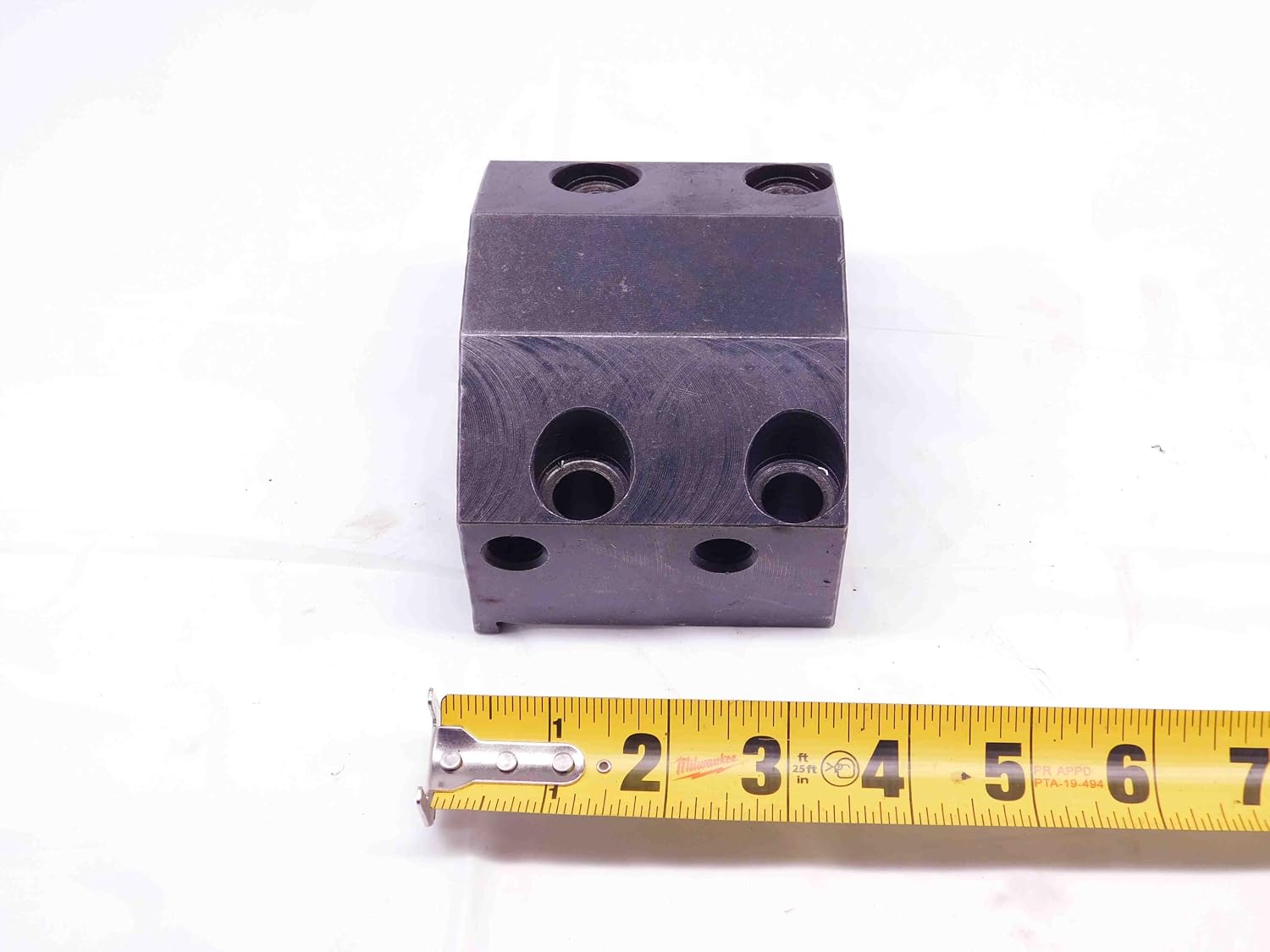 1 1/2 ID Boring BAR Lathe Turret Tool Holder Block 45mm X 80mm Bolt Hole Pattern - DM0798BY4