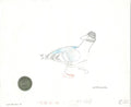 Watership Down 1978 Production Animation Cel Drawing of Kehaar with Linda Jones Seal and Certificate of Authenticity 007-013