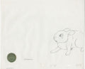 Watership Down 1978 Production Animation Cel Drawing with Linda Jones Seal and Certificate of Authenticity 005-003