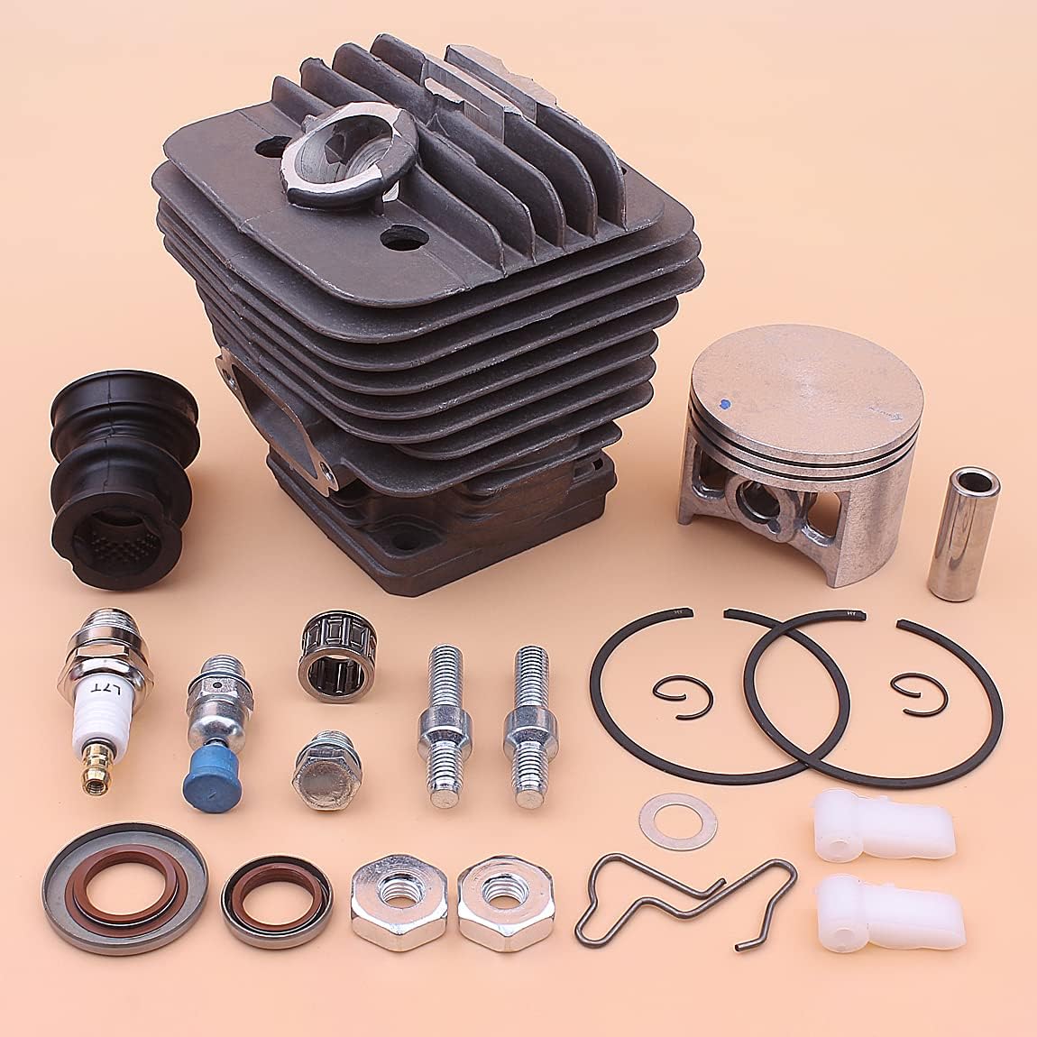 Bore 56MM Cylinder Piston Oil Seal Kit for MS660 066 Chainsaw Part 11220201211 Garden Tools Garden Parts