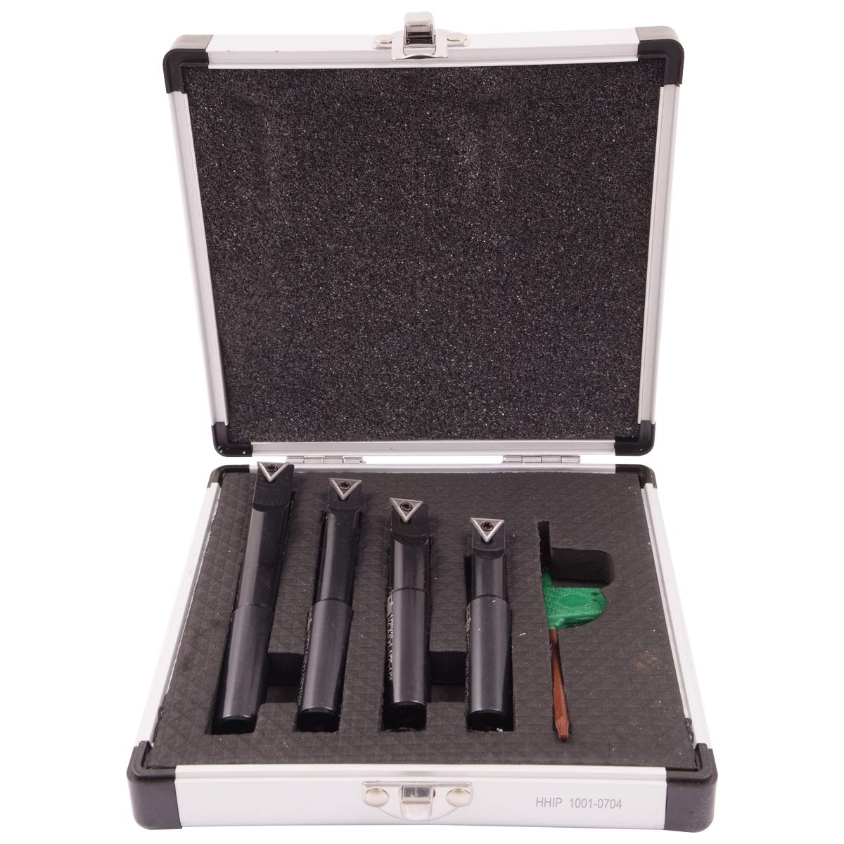 HHIP 1001-0704 4 Piece 1/2 Inch Round Shank Indexable Boring Bar Set