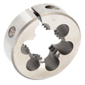 Drill America 1-1/2'-11-1/2 NPS 3' OD High Speed Steel Round Adjustable Pipe Die, DWT Series