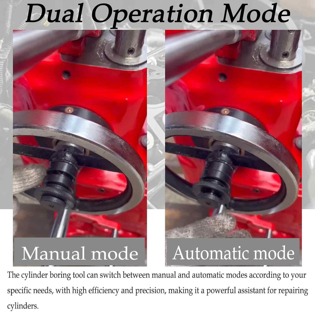 220V T8016A Cylinder Boring Machine, 3.15-6.5in Boring Range, 15.75in Max Depth, for Cylinder Refurbishment and Renovation, for Motorcycle and Automobile