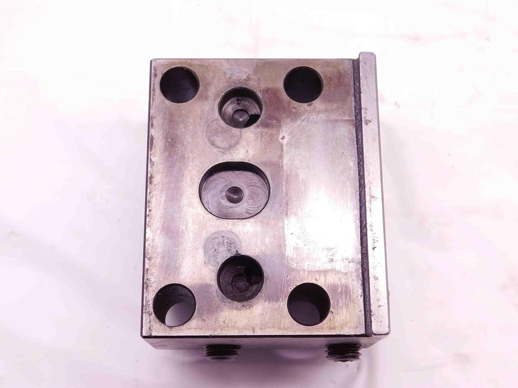 TRUDEX1 1/2 ID Boring BAR Turret Tool Holder Block 45mm X 80mm Bolt Hole Pattern - DM0801BY4