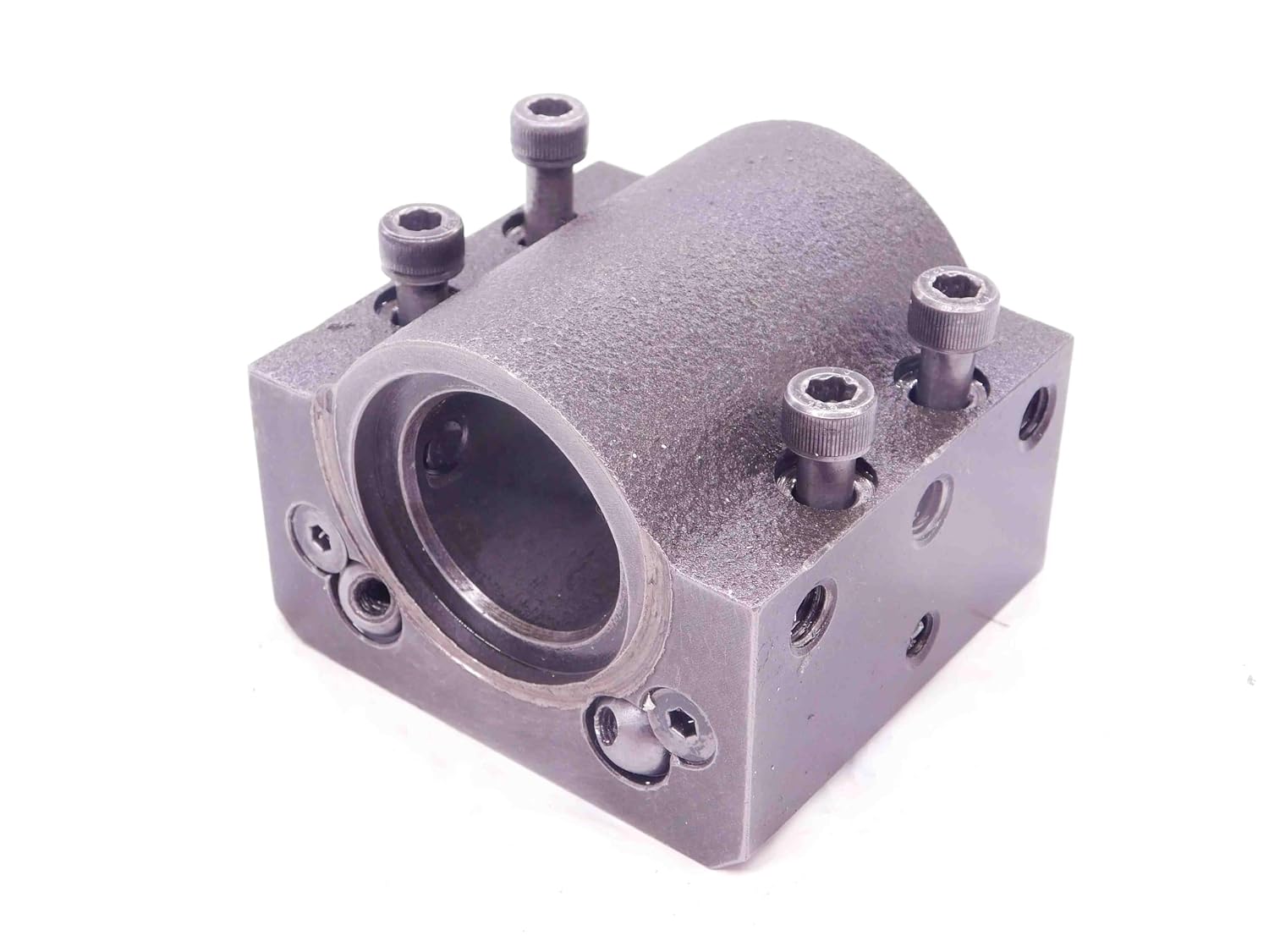 Boring BAR Lathe Turret Tool Holder Block 1 1/2 ID 30mm X 75mm Bolt Hole Pattern - EA1420BX5