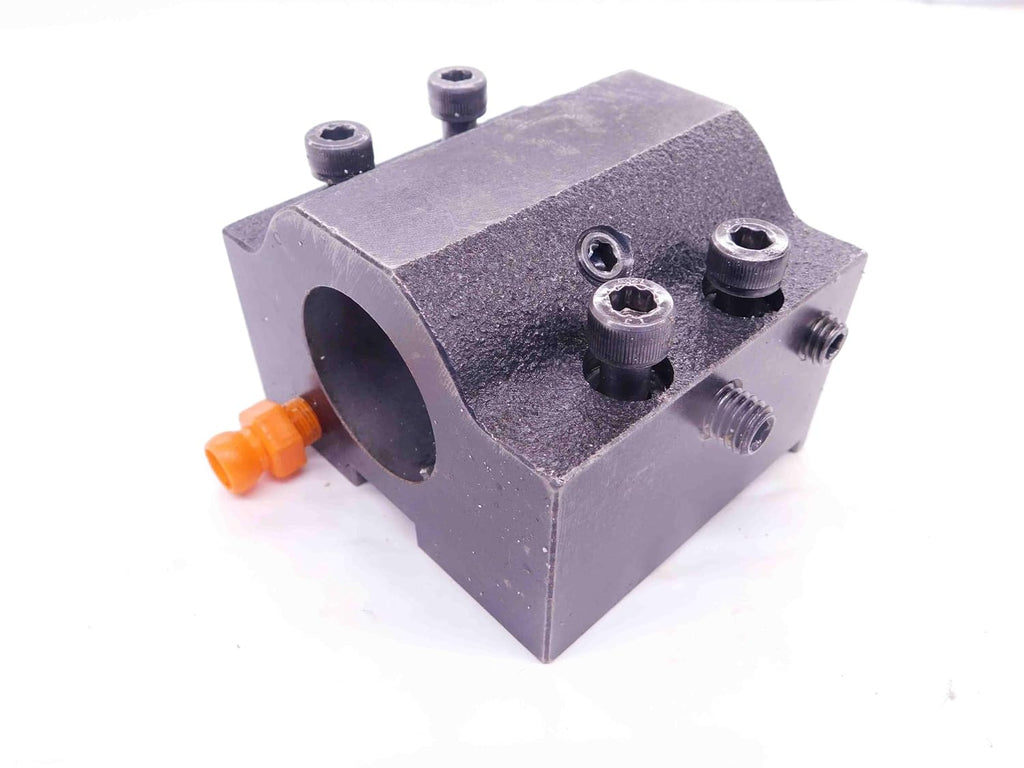 Boring BAR Lathe Turret Tool Holder Block 1 1/2 ID 30mm X 75mm Bolt Hole Pattern - EA1426BX5