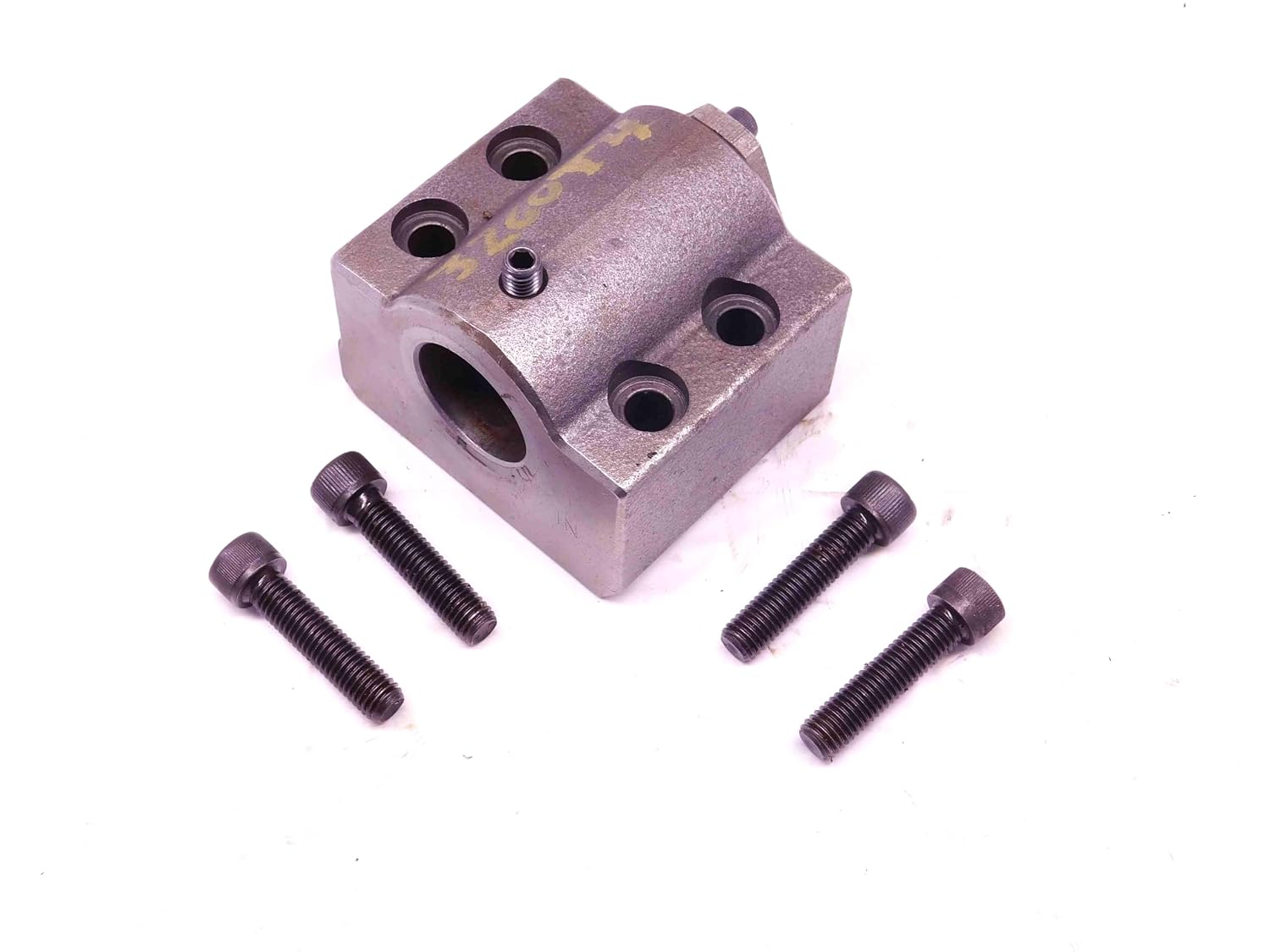 1 1/2 ID Boring BAR Lathe Turret Tool Holder Block 35mm X 75mm Bolt Hole Pattern - DM0793BY4