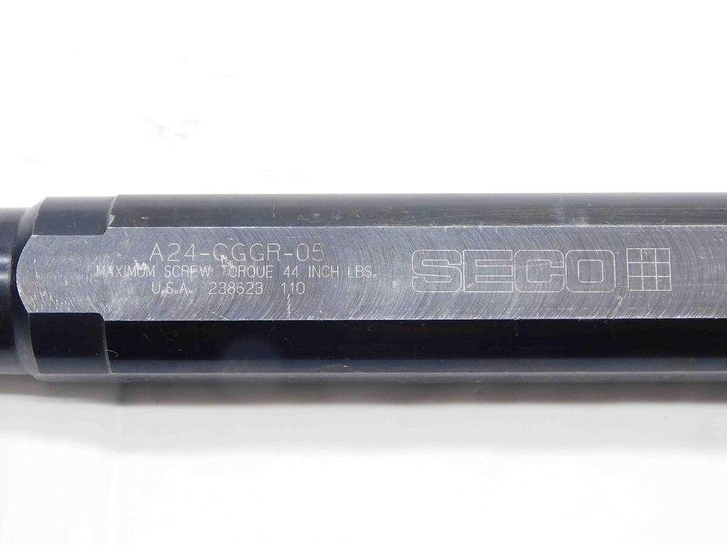 SECO 1 1/2 Dia A24-CGGR-05 COOLANT INDEXABLE Boring BAR LC..1605.. Inserts 1.5 - NS3964BU5