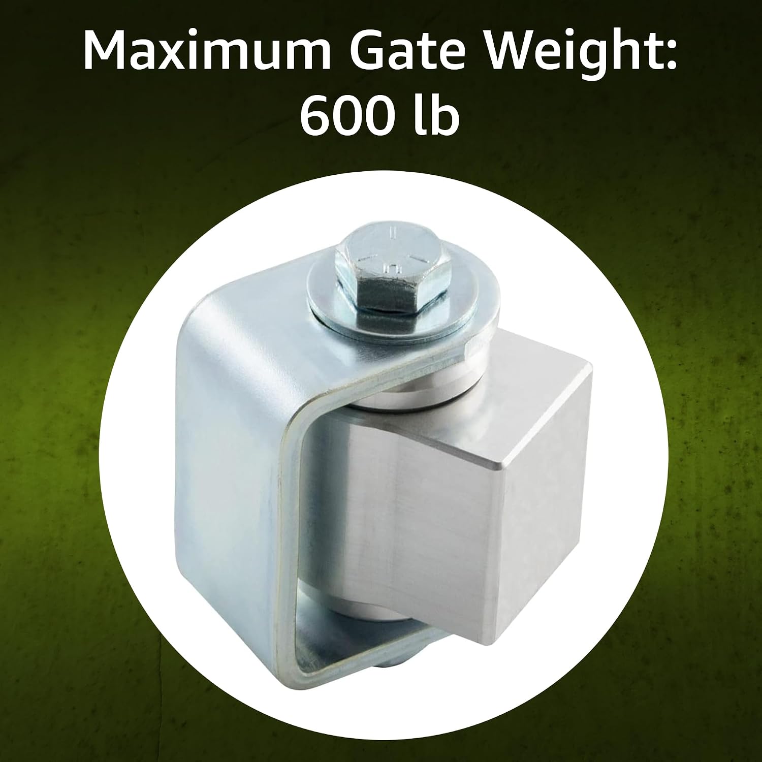 D&D Technologies CI3300 Shut It Combo Aluminum Body, Steel Bracket, Heavy Duty Industrial Metal Gate Hinge: Weld onto the Gate (Sold as a Single Hinge)