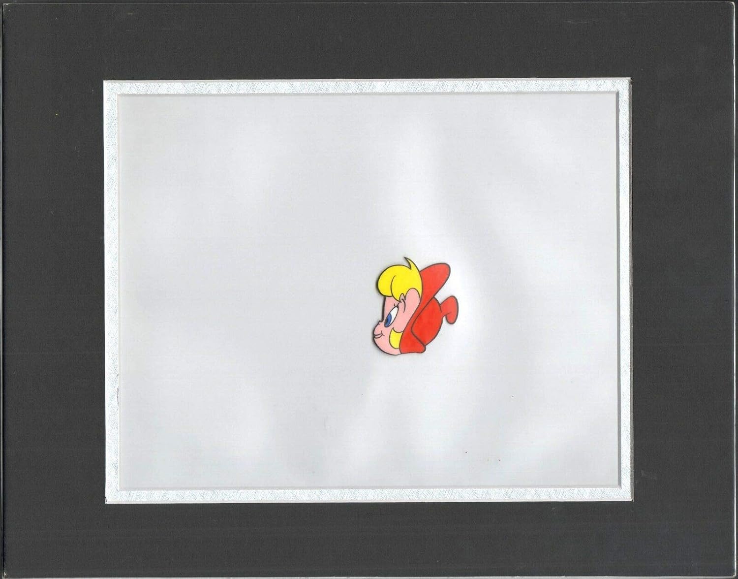 Casper Wendy the Good Little Witch Animation Cel and Non Matching Drawing 1963 Harvey h1