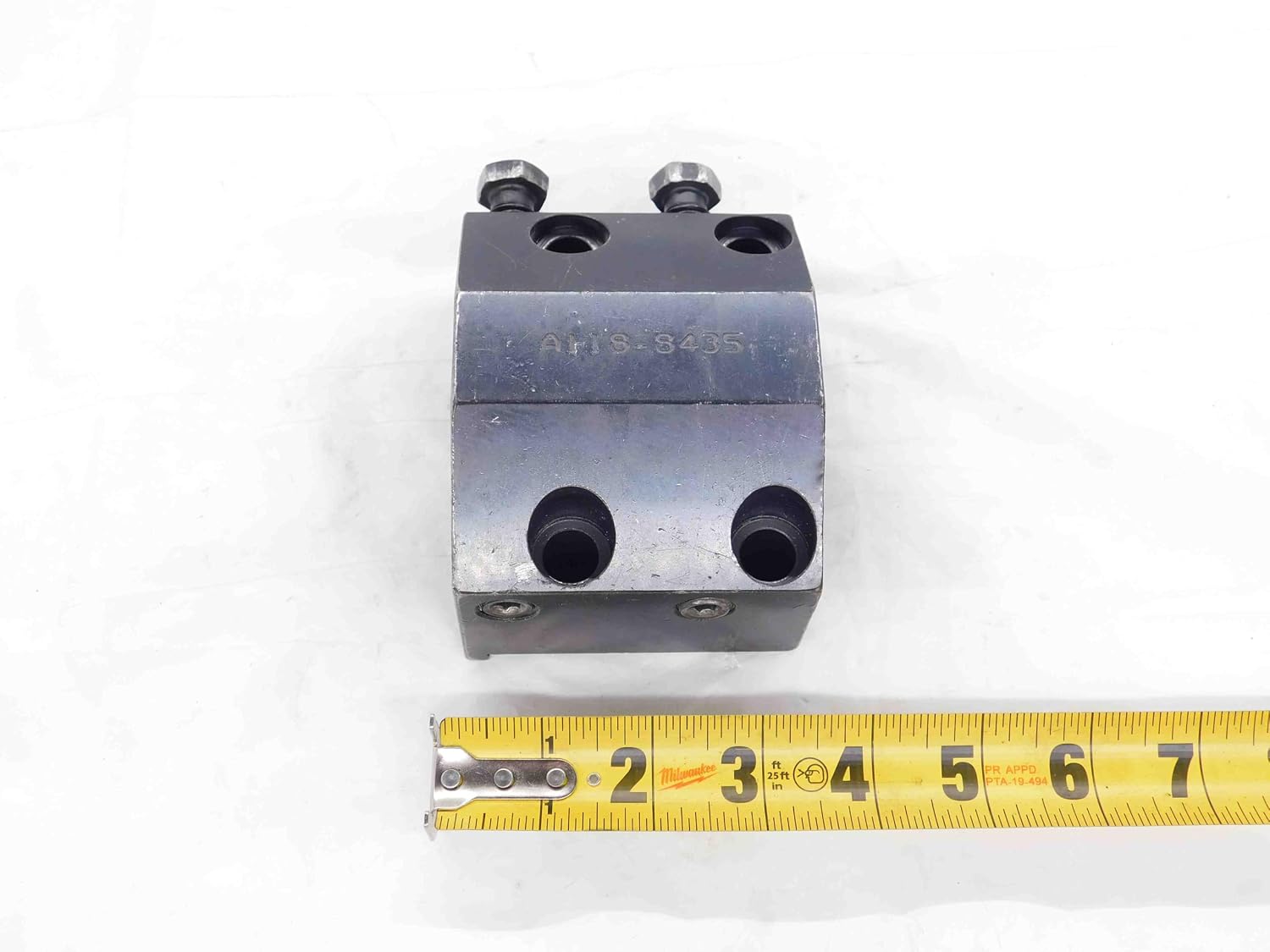 1 1/2 ID Boring BAR Turret Tool Block 45mm X 80mm Bolt Hole Pattern A118-8435 - DM1741AJ5