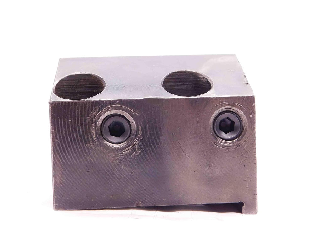 1 1/2 ID Boring BAR Lathe Turret Tool Holder Block 45mm X 80mm Bolt Hole Pattern - BR10355BW5