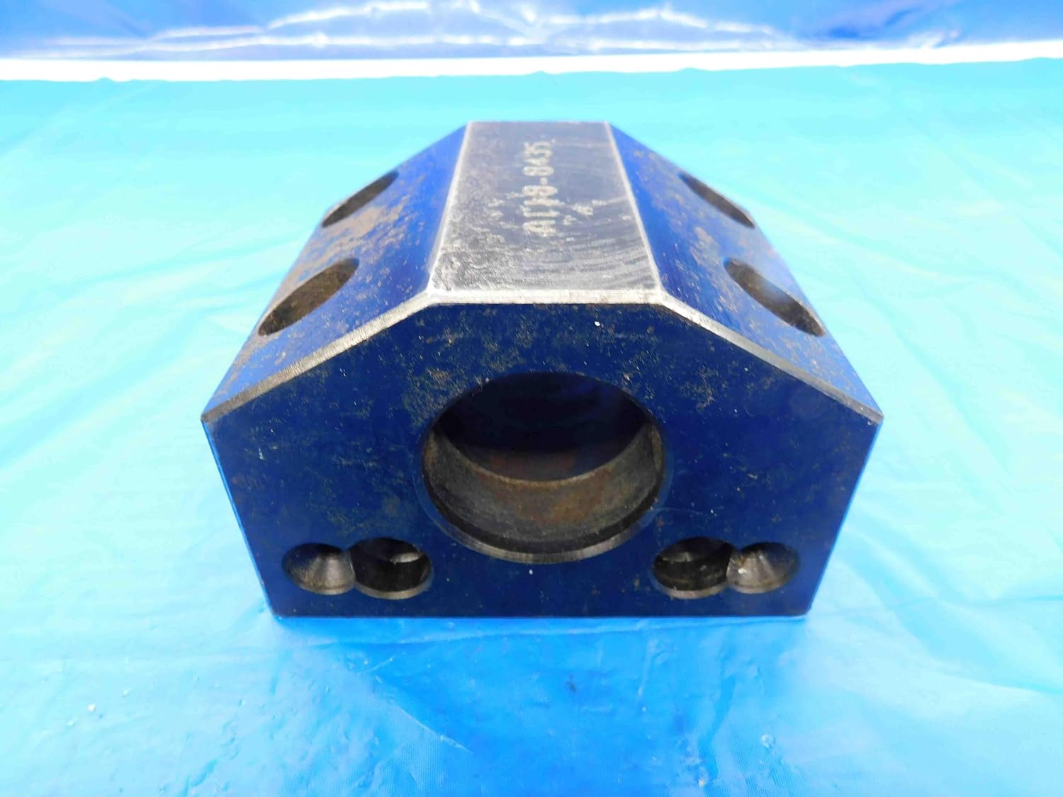 1 1/2' I.D. Boring BAR Lathe Turret Tool Holder Block 80MM X 45MM Bolt Pattern - BT1932BS3