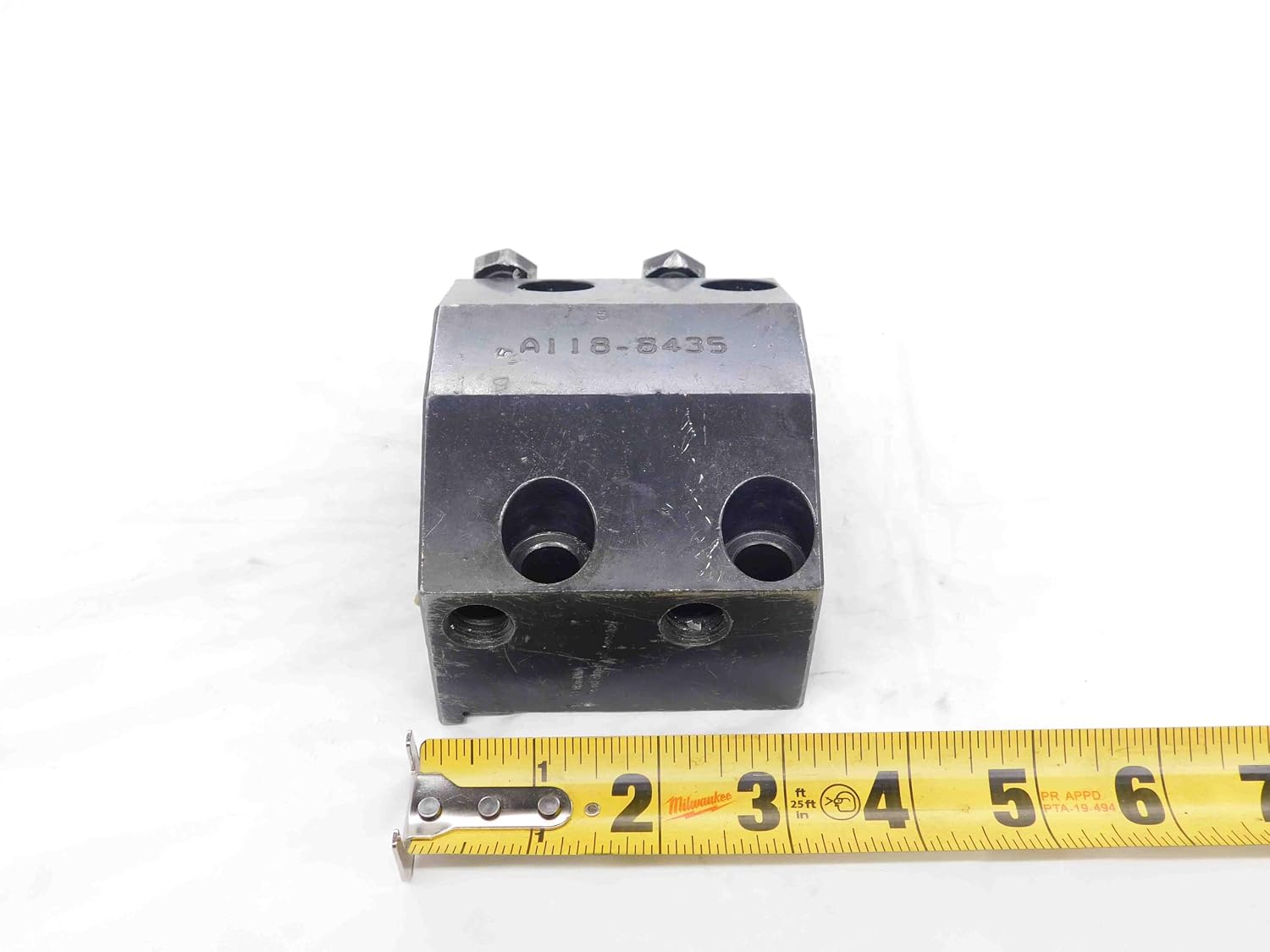 1 1/2 ID Boring BAR Turret Tool Block 45mm X 80mm Bolt Hole Pattern A118-8435 - DM1731AJ5