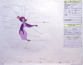 Pebble and the Penguin 1992, Original - Don Bluth Studios - Animation Cel Color Key Drawing