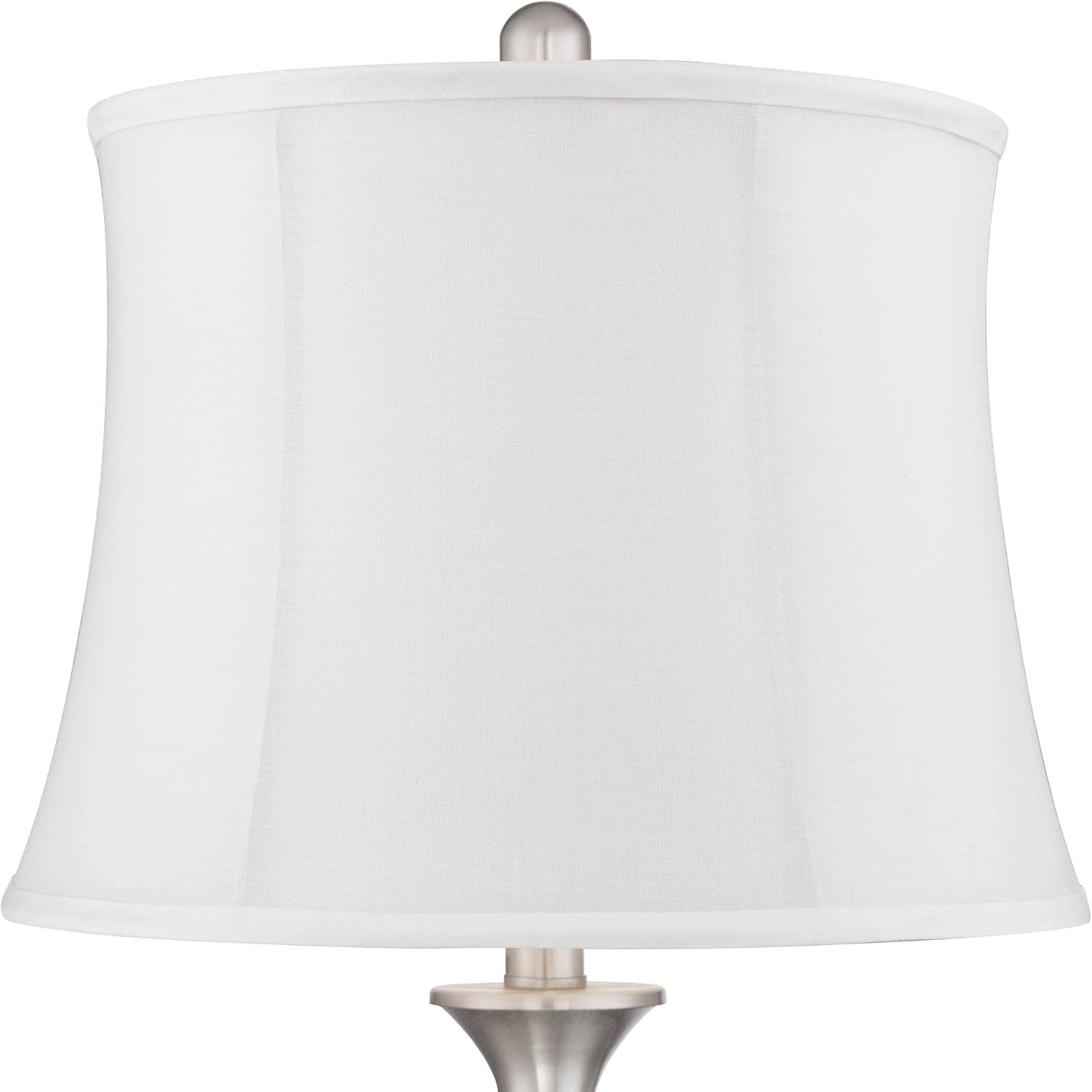 Regency Hill Arden 25' High Twist Modern Coastal Table Lamps Set of 2 Green-Blue Glass White Shade Living Room Bedroom Bedside Nightstand House Office Home Reading Kitchen Entryway Console Family