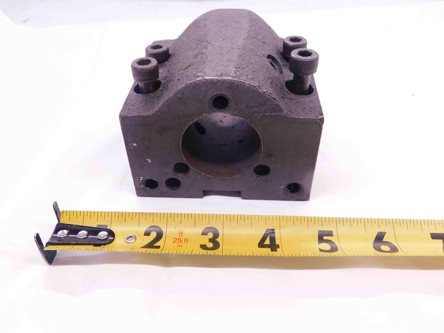 Boring BAR Lathe Turret Tool Holder Block 1 1/2 ID 30mm X 75mm Bolt Hole Pattern - EA1424BX5