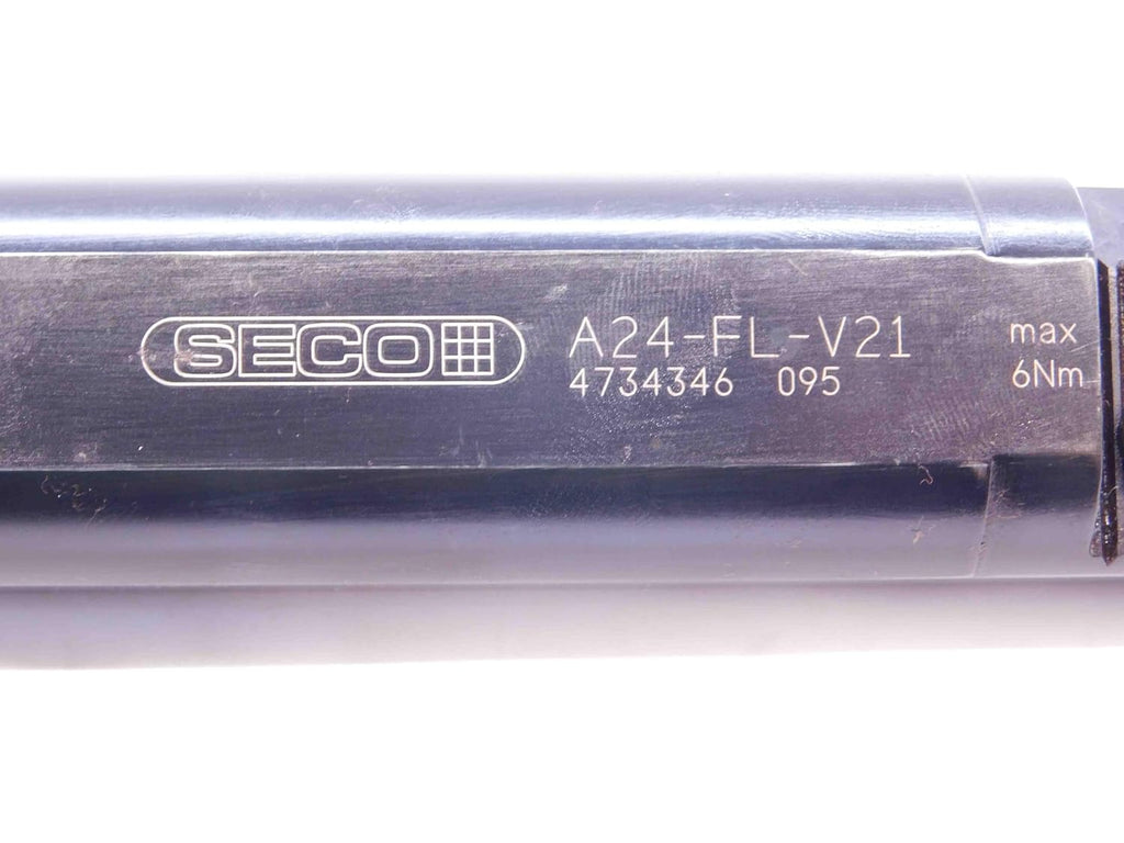 SECO 1 1/2 Shank Dia A24-FL-V21 12 1/4 OAL INDEXABLE Modular Boring BAR 1.5 - NS2849BU5