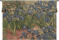 Charlotte Home Furnishings Inc. Iris Small By Van Gogh Italian Tapestry Wall Hanging 25 X 35 Inch Viscose Cotton And Polyester Blend Wall Art Perfect Wall Decor By Vincent Van Gogh